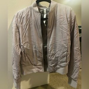 Lululemon Size 6 Lilac Bomber Jacket